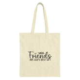 Friends God's Gift Tote Bag, Religious Tote Bag, Friendship Gift Tote, Christian Gift Bag, Spiritual Tote Bag, Inspirational Gift Tote - Tawshia